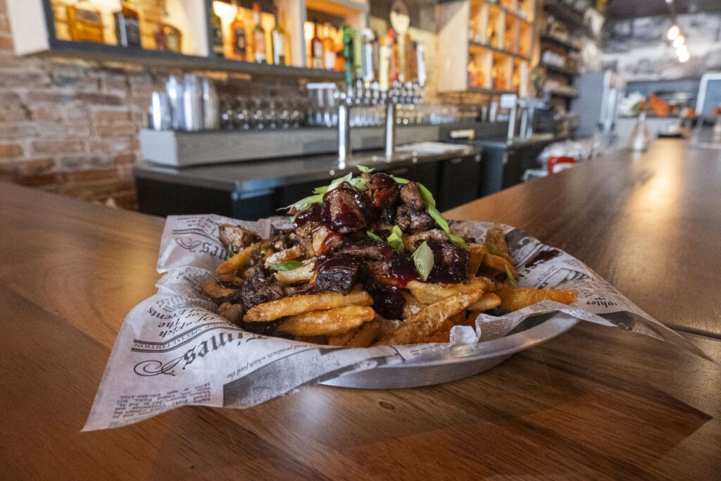 Smoked BBQ Brisket Fries